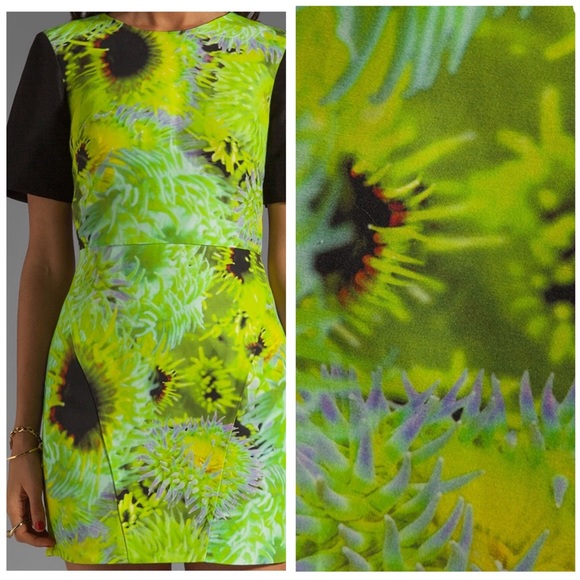 🌻HP🌻Athena Sunflower Silk Blend Dress - Picture 4 of 6